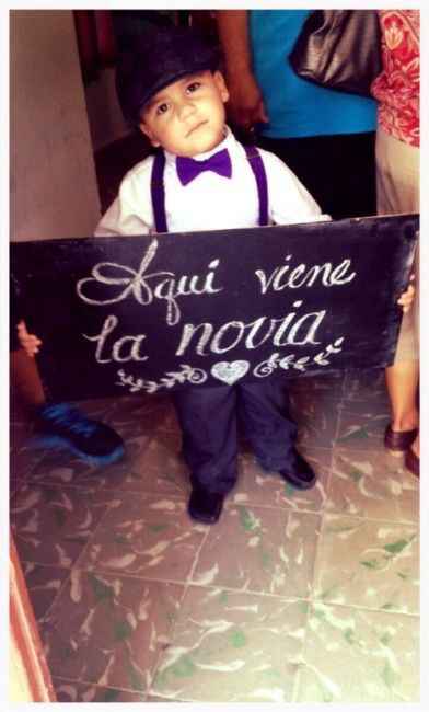 Como involucrar a mi hijo en la boda????? - 1