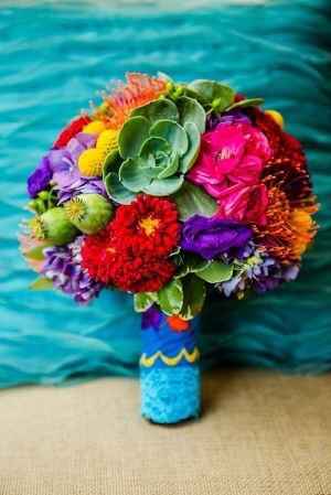 Ideas de boda muy coloridas - 6