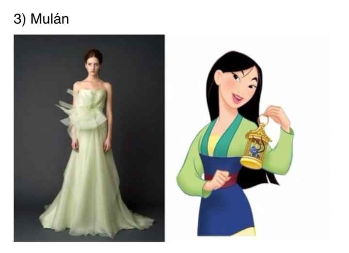 Mi look de novia de inspiración disney” - 1