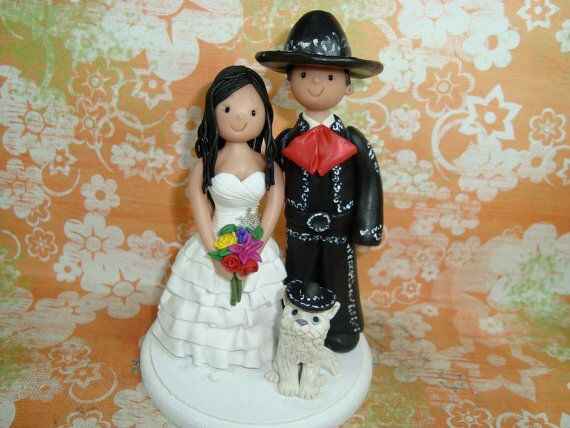 Ideas: pastel de boda estilo mexicano - 4