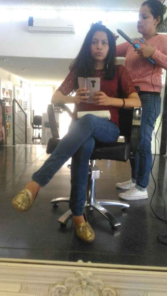 Mi prueba de maquillaje y peinado ¡¡ - 2