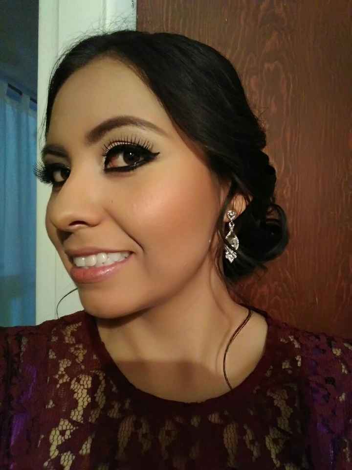 Mi prueba de maquillaje y peinado ¡¡ - 7