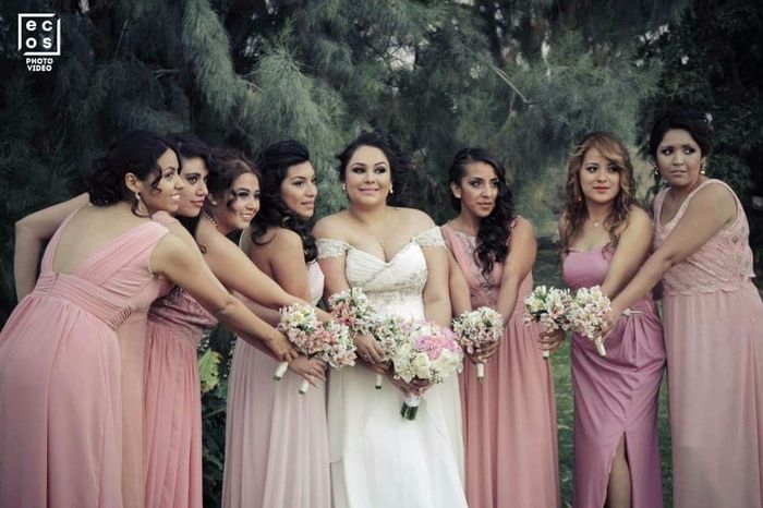2da boda, color rosa