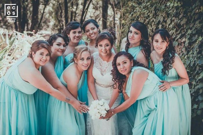 3ra boda, color menta