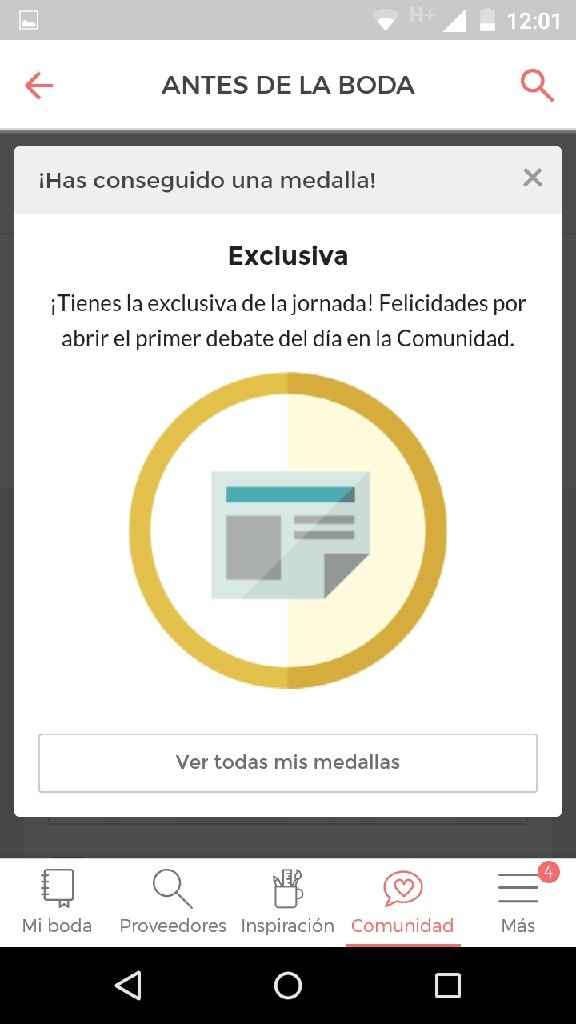 Mi nueva medalla.. exclusiva !! - 1