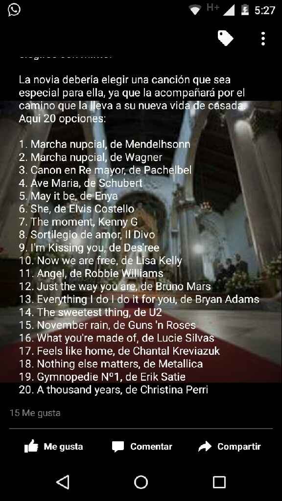 Canciones para el baile con su papá - 1