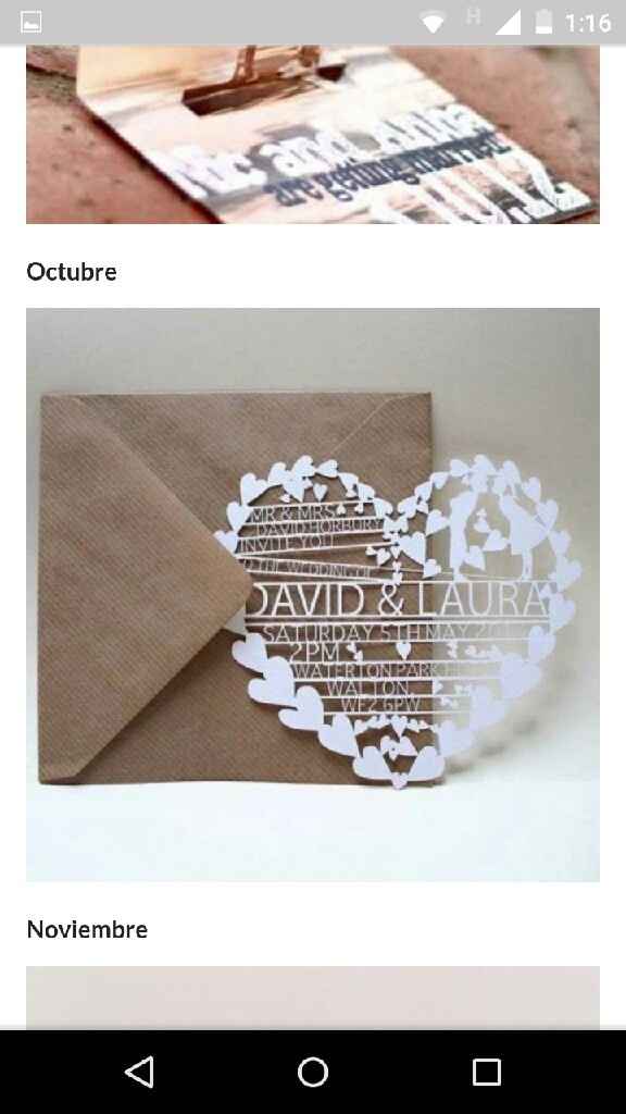 Las invitaciones!! como son las tuyas ? ....cuando entregarlas ? - 1