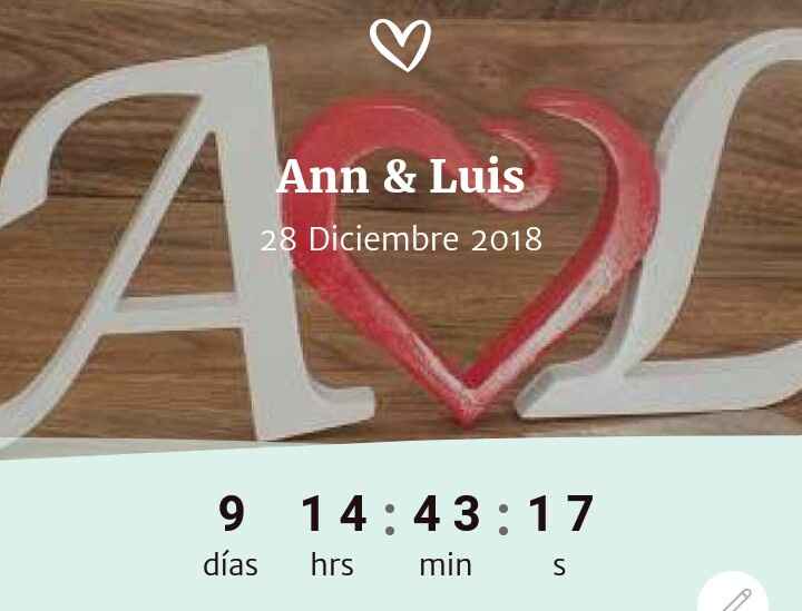 9 días!!! - 1