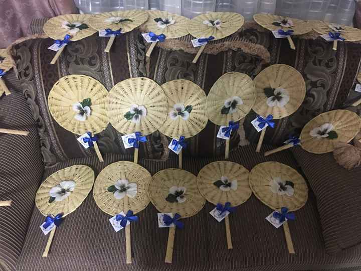 Abanicos para nuestros invitados - 1