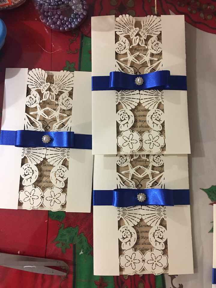 Lo prometido!! Nuestras invitaciones 💖 - 3