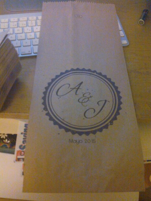 bolsas para la mesa de dulce