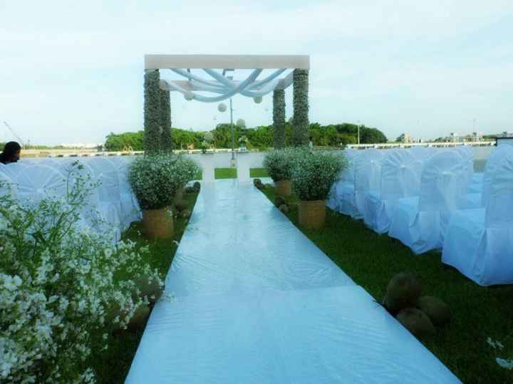 Me cobran 4800 por decorar el jardin que opinan. - 4