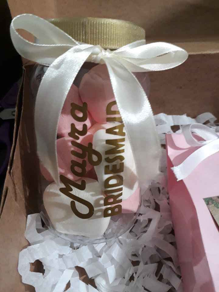 Cajas para damas de honor! 🎁👭🙆‍♀️ van 2 - 3