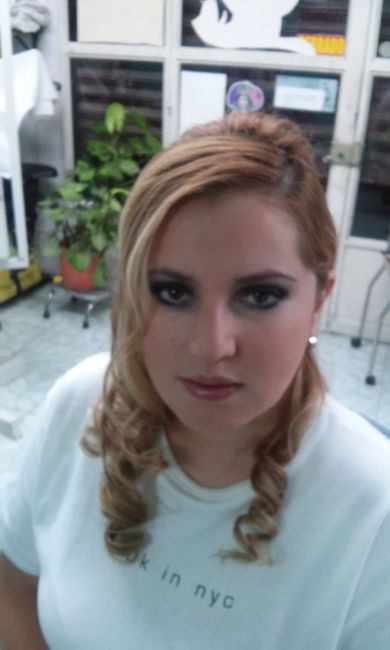 Prueba de peinado y maquillaje  - 4
