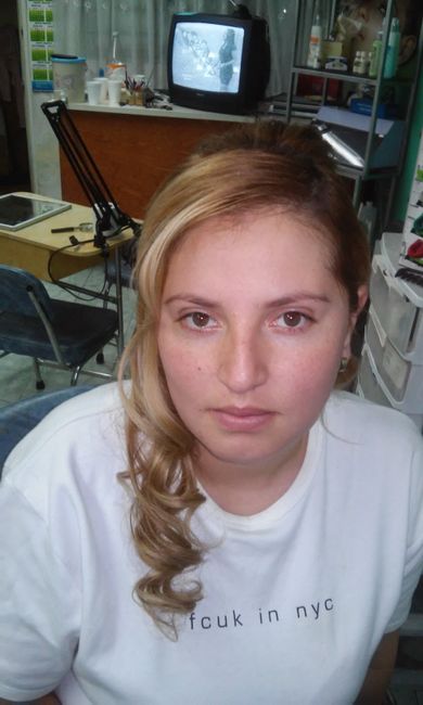 Prueba de peinado y maquillaje  - 5
