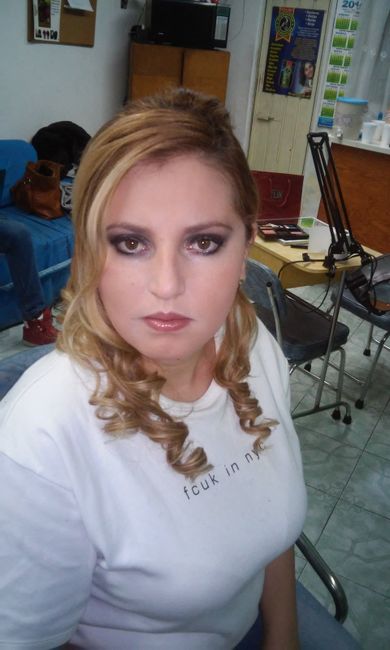 Prueba de peinado y maquillaje  - 6
