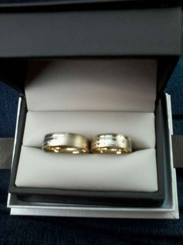 Mis anillos de matrimonio.... preciosos - 1