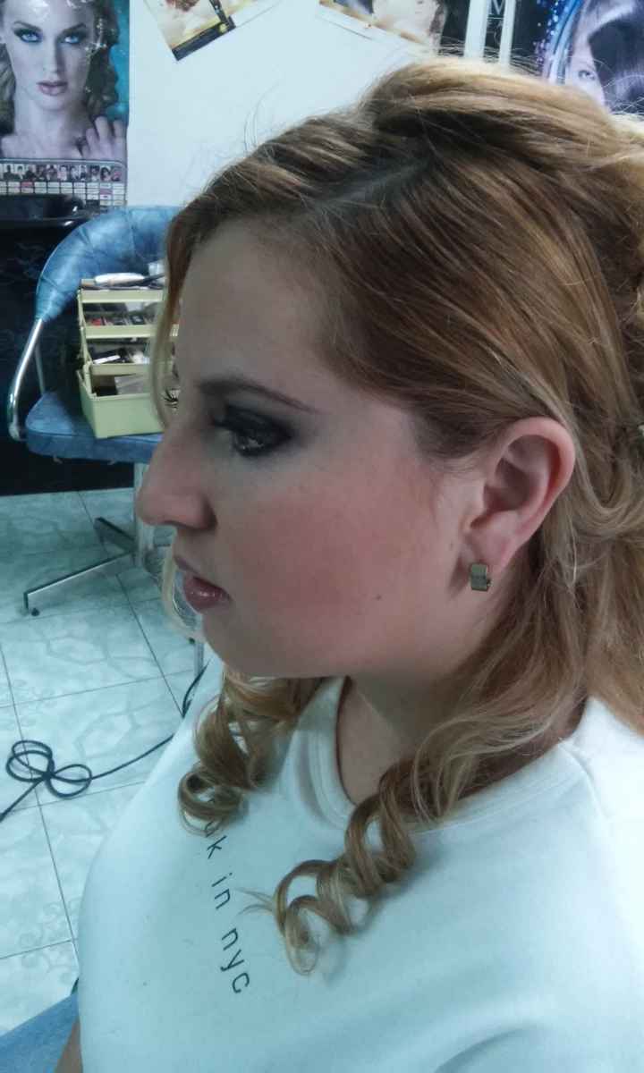 Prueba de peinado y maquillaje  - 3