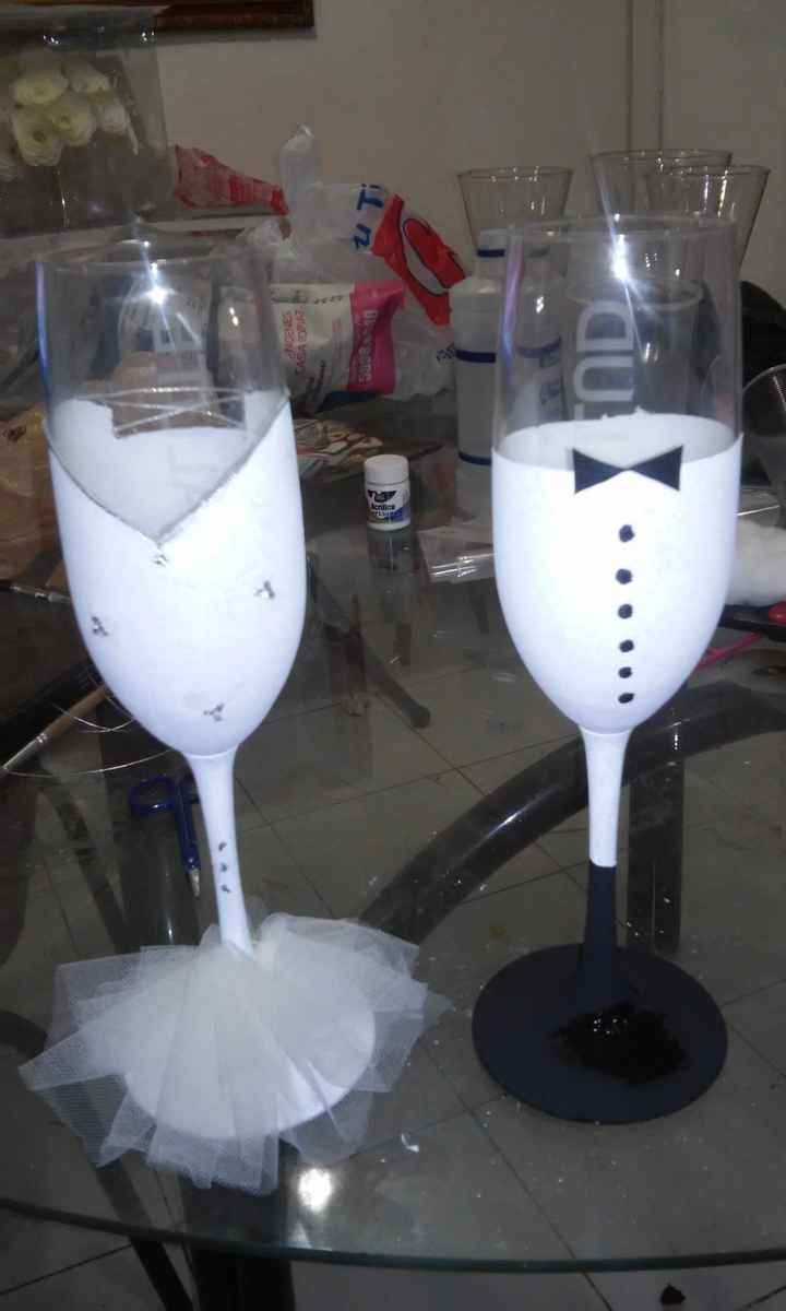Mis copas de novios  - 1