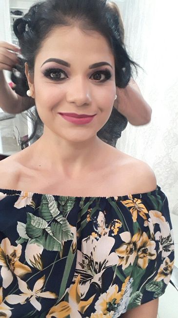 Prueba de Maquillaje y Peinado Listo 👰💟💘 - 1