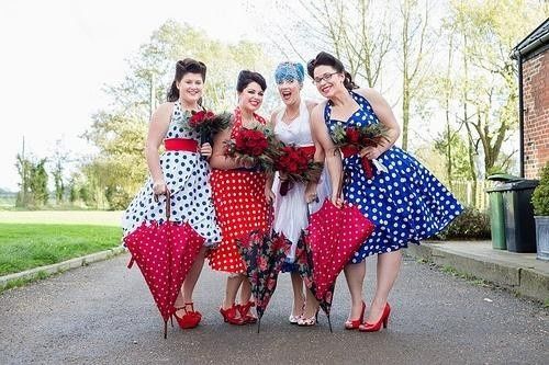 rockabilly damas