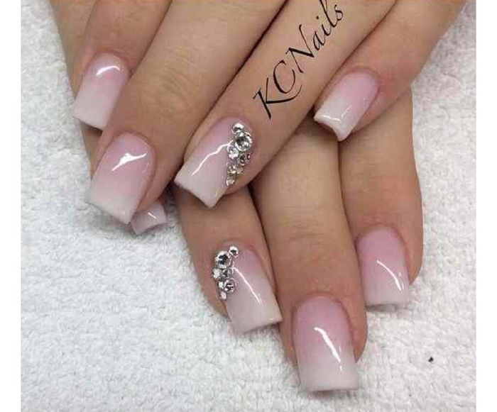  Uñas en tono rosa - 3