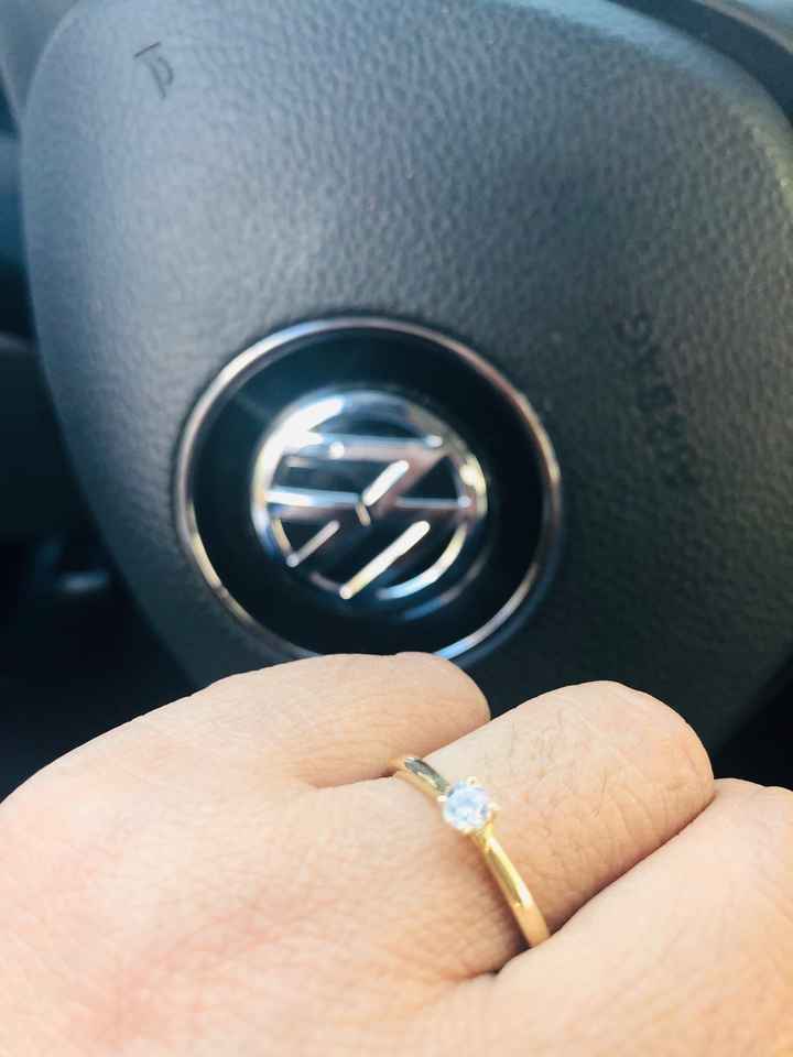 Comparte una foto de tu anillo de compromiso - 1