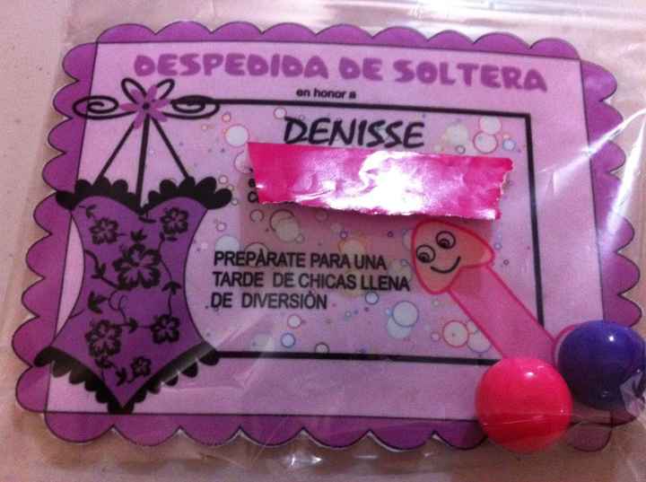La despedida de soltera!!  - 1