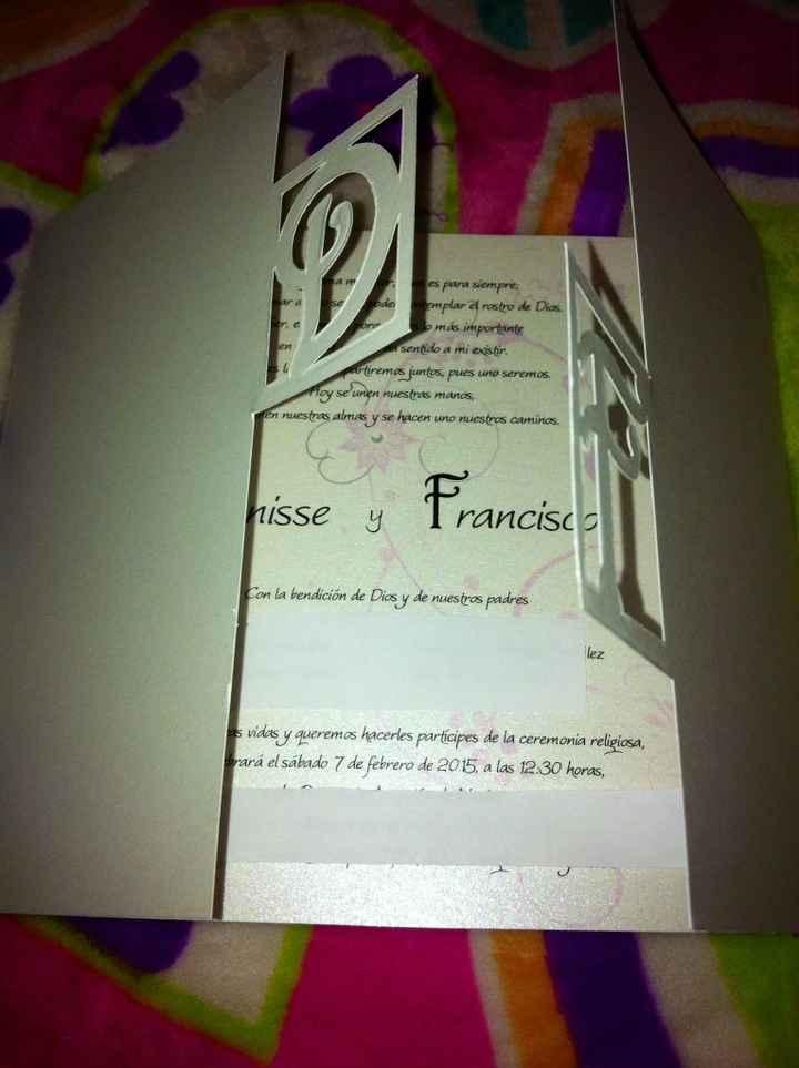 A 47 días, nuestras invitaciones!!!  - 3