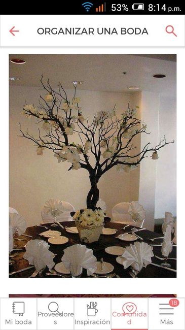 Centros de mesa de ramas :) - 1