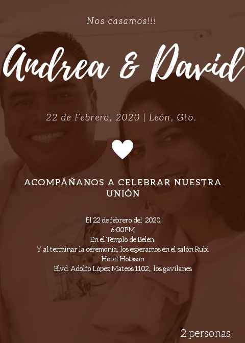 Invitaciones digitales - 2