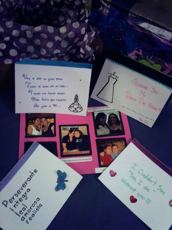 Quieres ser mi Dama de Honor?