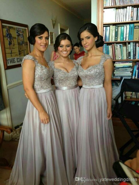  Vestidos de damas ♥️ - 5