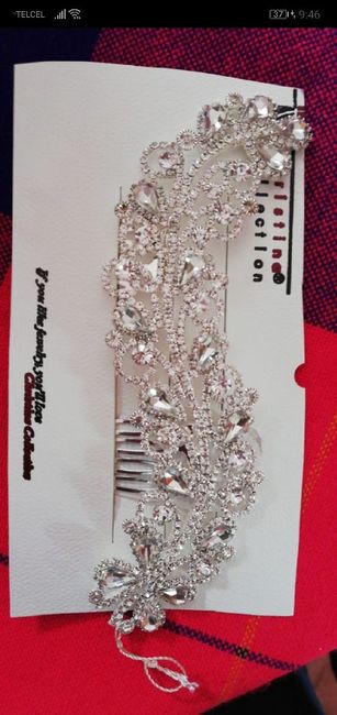 Tocado ¿natural o artificial peineta tiara? 🌿👑 - 1