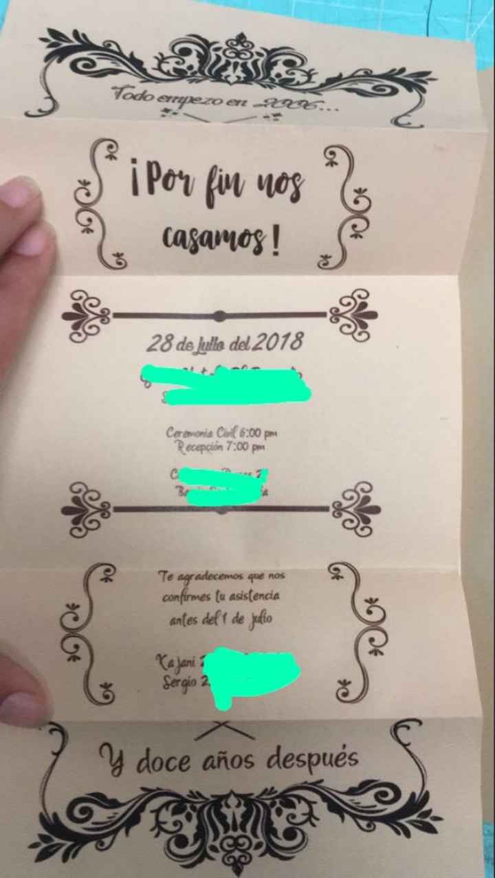 Invitaciones casi listas! - 2