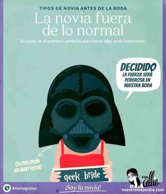 8 tipos de novia, ¿te identificas con alguno? - 1