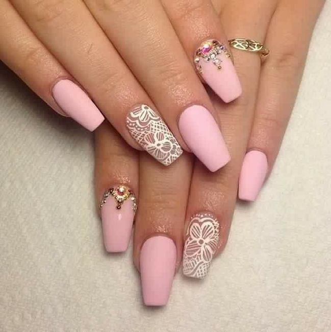 27 modelos de uñas para tu gran dia b - 12