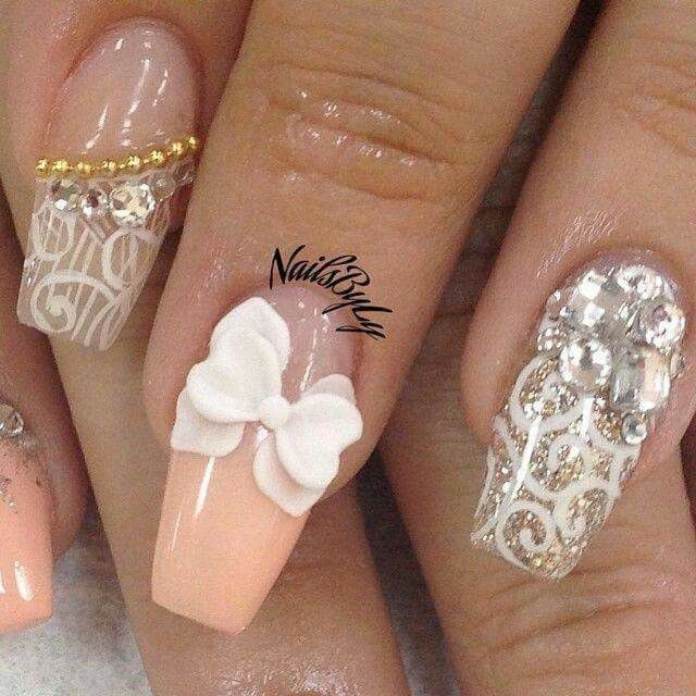 27 modelos de uñas para tu gran dia b - 13