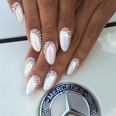 27 modelos de uñas para tu gran dia b - 18