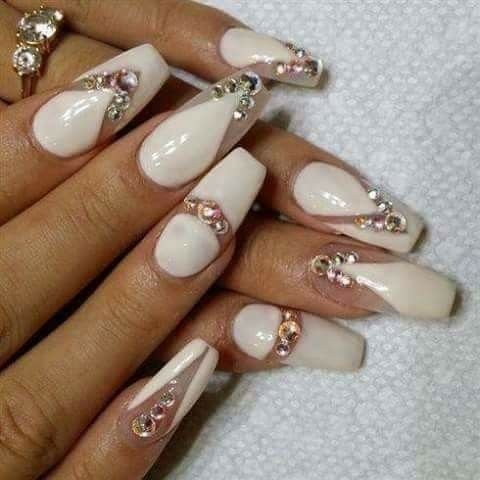27 modelos de uñas para tu gran dia b - 23