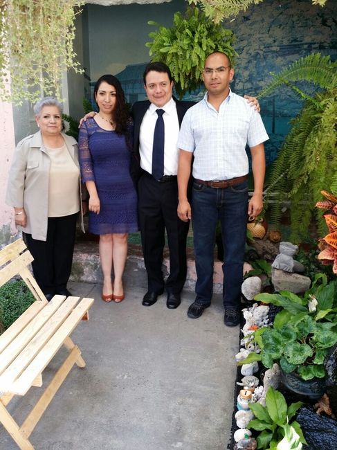 Foto con familia