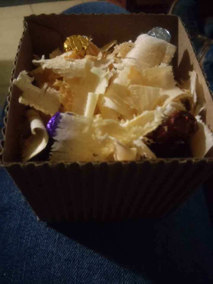 Caja con chocolates