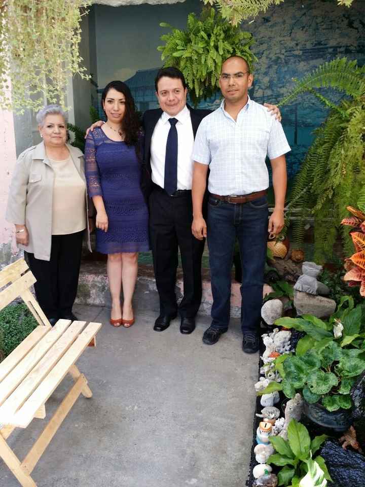Foto con familia