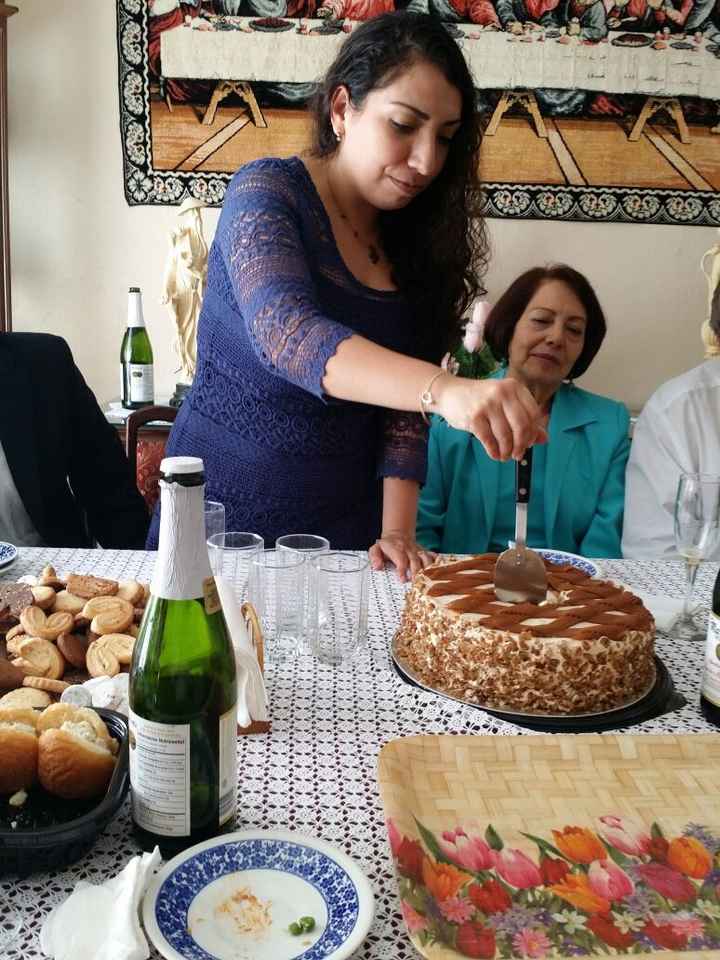 Partiendo el pastel