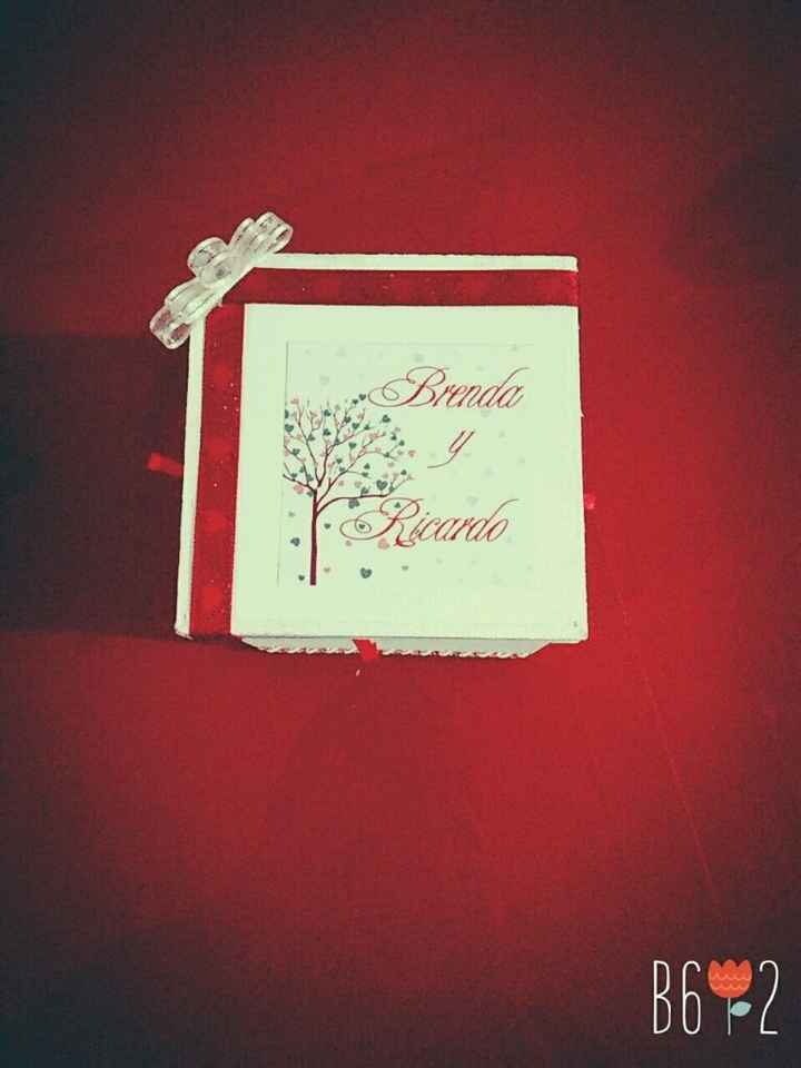 Cajitas de agradecimiento!!! - 2