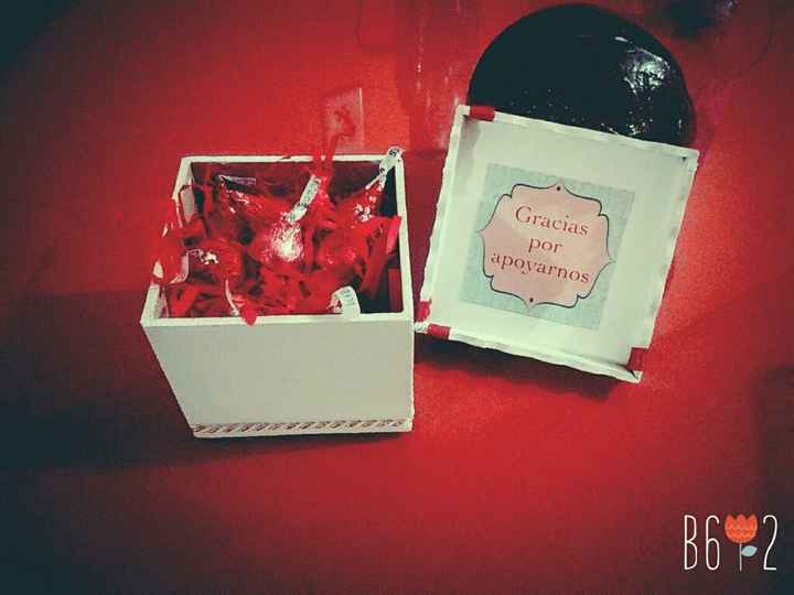 Cajitas de agradecimiento!!! - 3