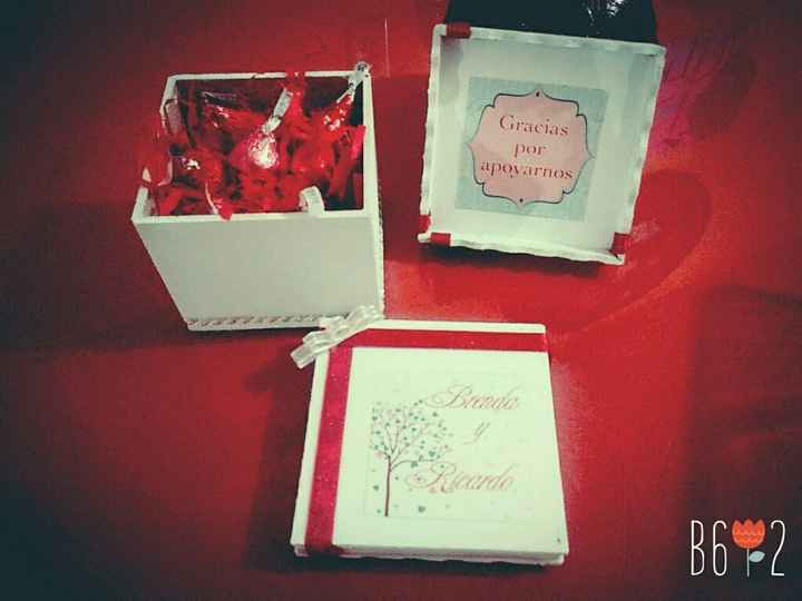 Cajitas de agradecimiento!!! - 4