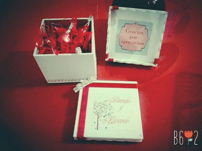 Cajitas de agradecimiento!!! - 4