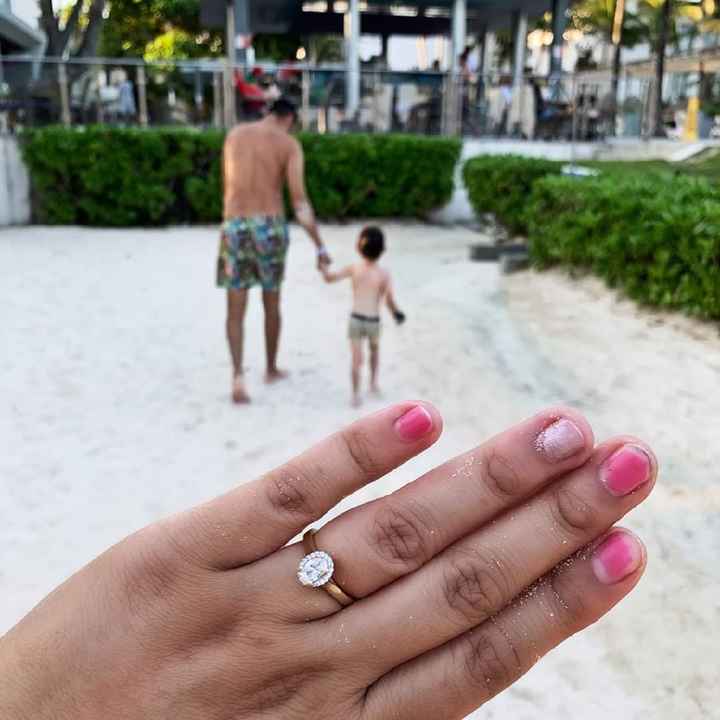 ¡Fotos del anillo de compromiso! - 3