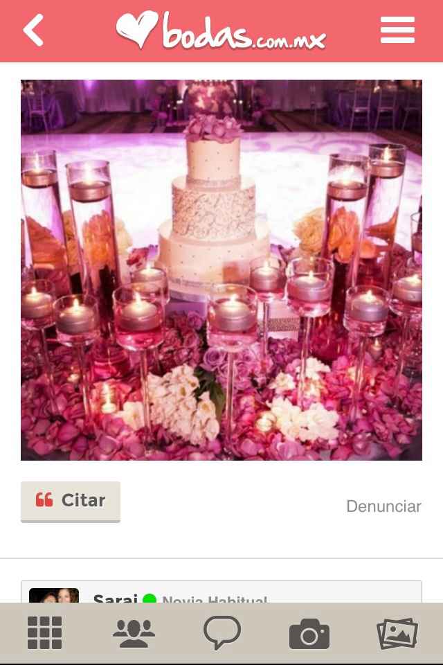 Boda rosa y lila  - 1